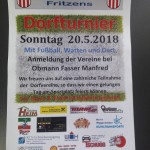 Dorfturnier Plakat 2018