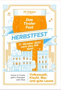 Herbstfest 2023 SV Fritzens